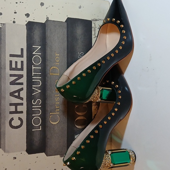 Emerald Gem Heels - Picture 8 of 8